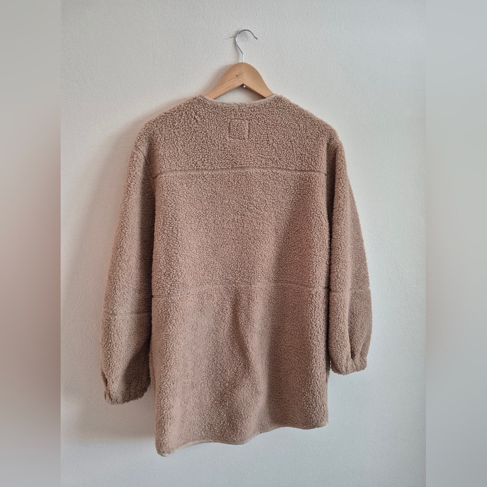Gentle Fawn Aria Long Sherpa Fleece Jacket XS Camel Coloured - Picture 5 of 7